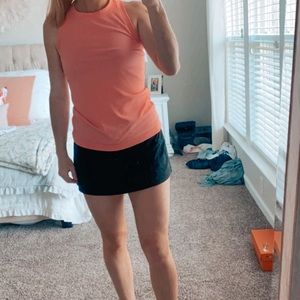 Light peachy pink small ribbed Calia workout tank